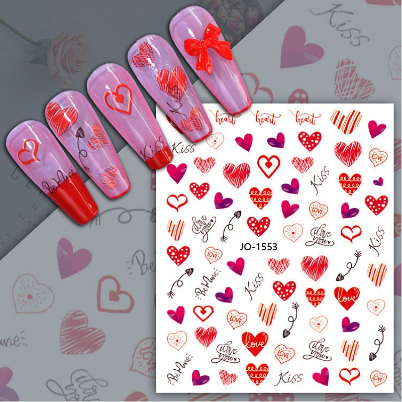 Valentine's Day Nail Stickers