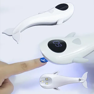 Mini USB Whale Charge Handheld Nail Lamp