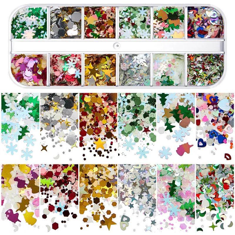 Christmas Night Lights Sequins