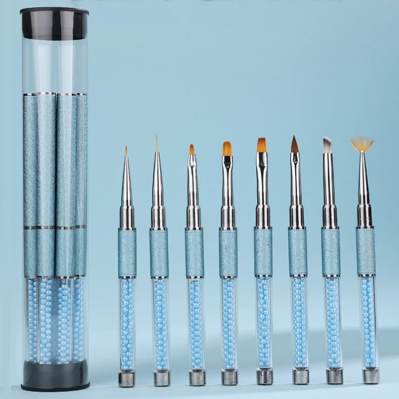 Nail Brush Set (8Pcs/Set)