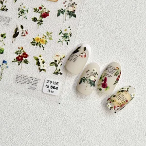Spring Flower Nail Sticker