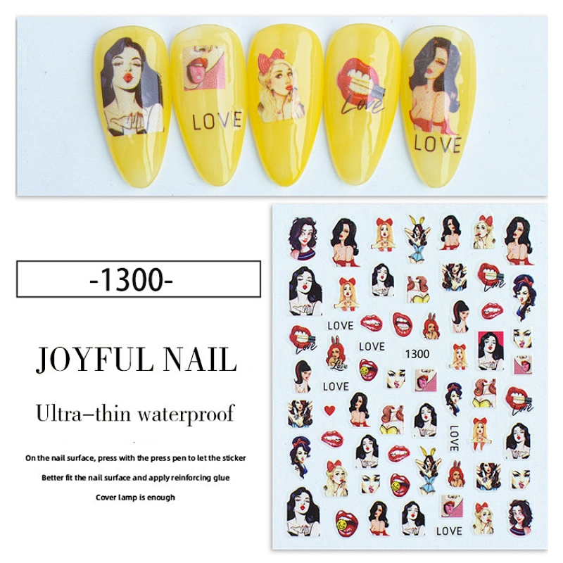 Valentine's Day Nail Stickers