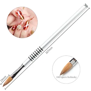 Acrylic Kolinsky Nails Art Brush