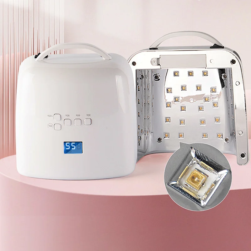 Electroplate Wireless Nail LED Lamp (Quartz Bulb)