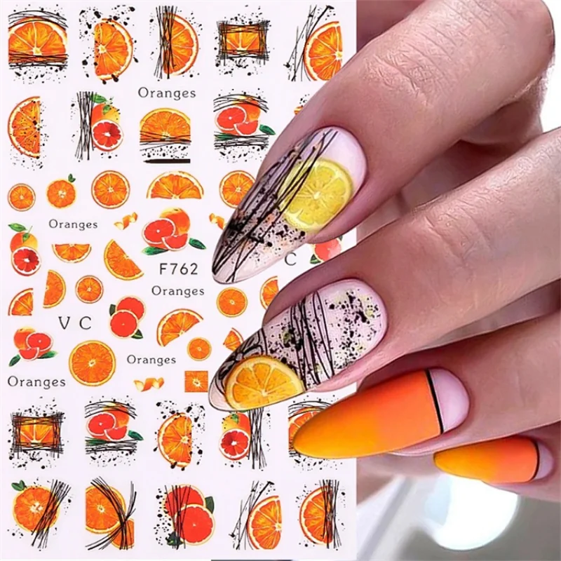 Summer Fruit Nail Stickers