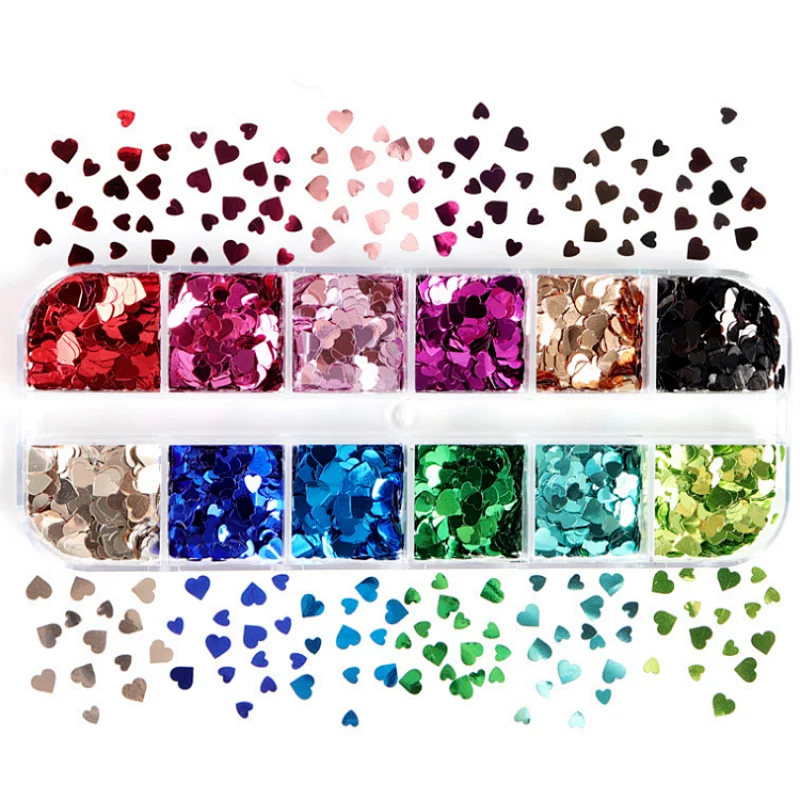 Valentine's Day Nail Sequins