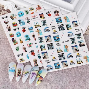 Summer Sea Nail Stickers
