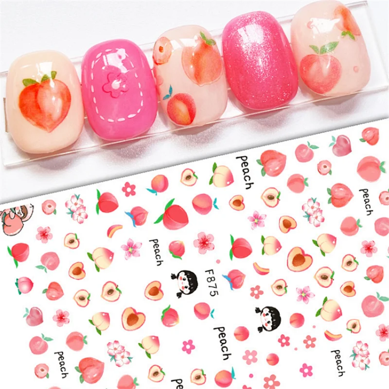 Summer Fruit Nail Stickers