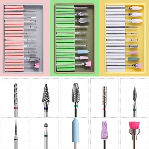 Nail Drill Bits Set