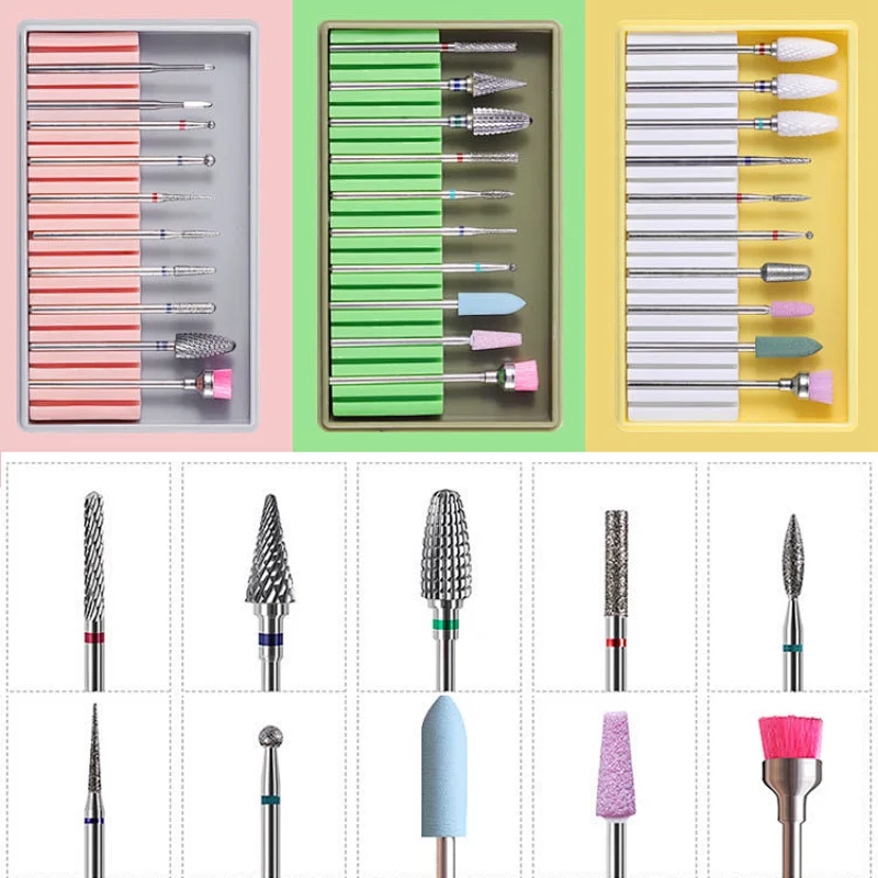 Nail Drill Bits Set
