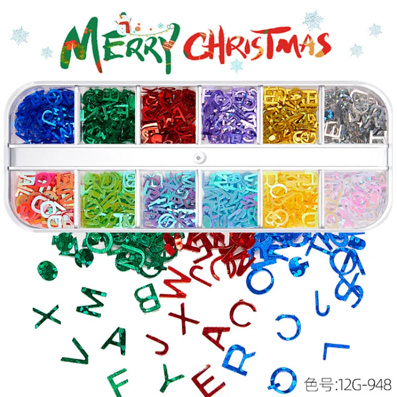 Christmas Nail Art Sequins  (946-952）