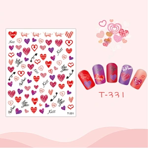 Valentine's Day Nail Stickers