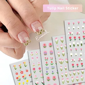 2022 Floral & Plants nail art sticker