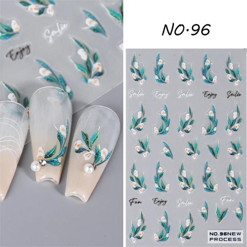 Plant Nail Stickers