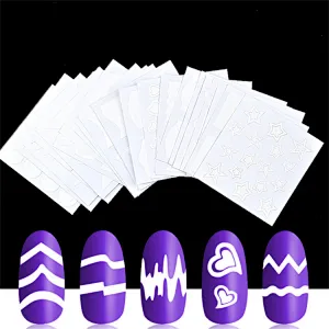 Smile Tip Guides Sticker(48PCS/set)