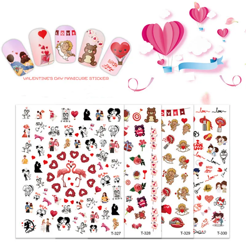 Valentine's Day Nail Stickers