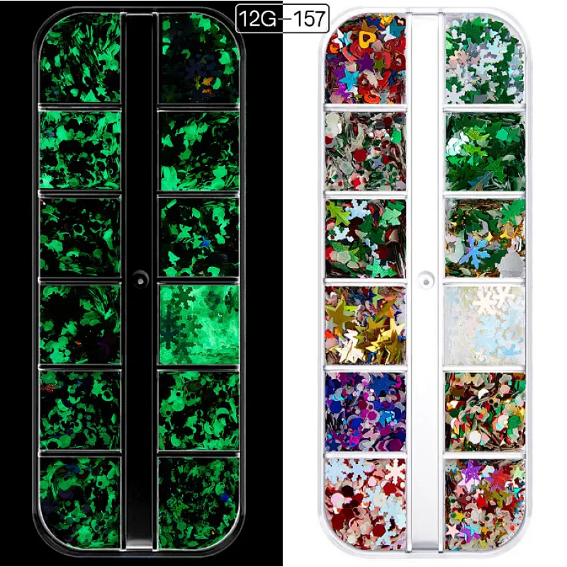 Christmas Night Lights Sequins