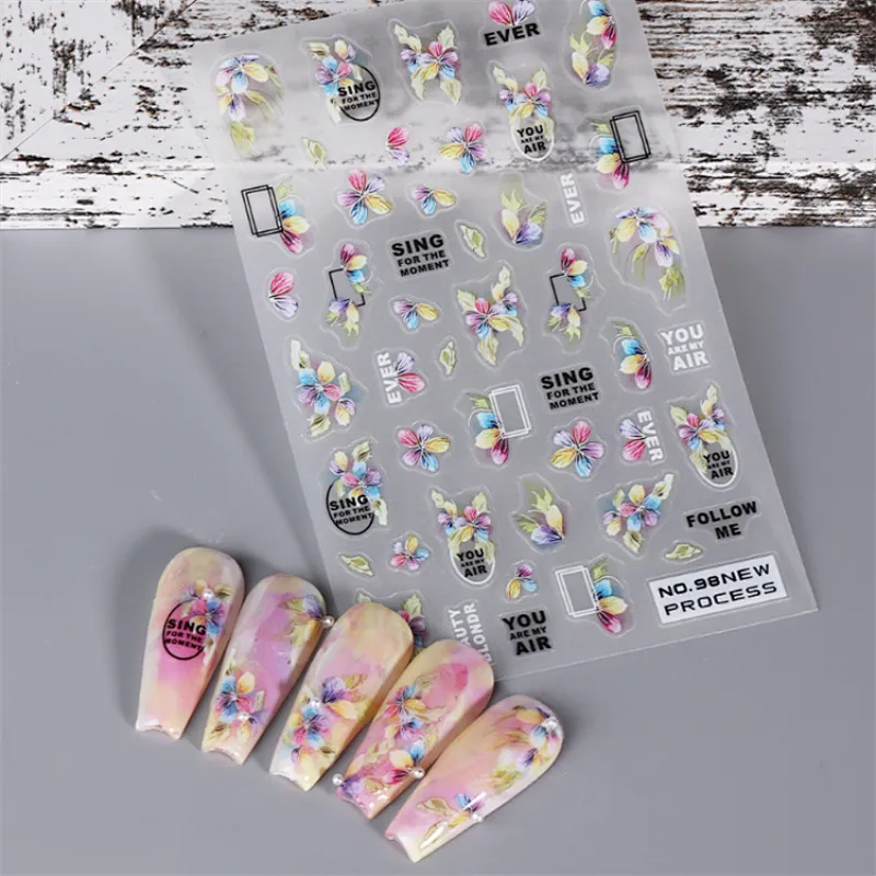 Plant Nail Stickers