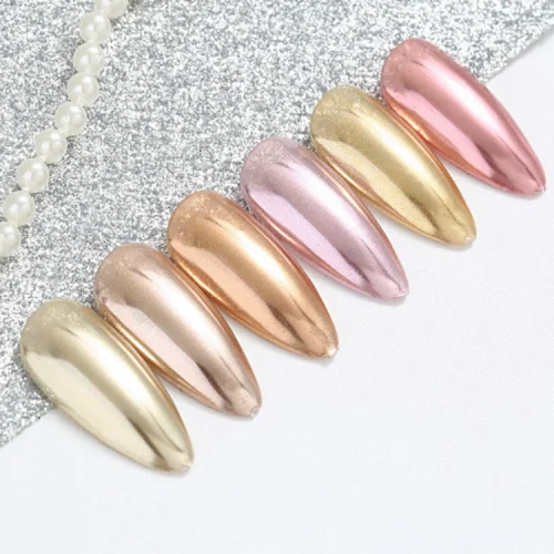 Mirror Titanium Nail Powder