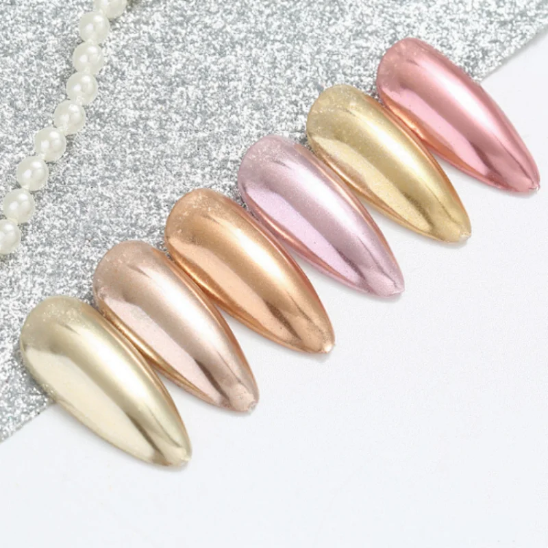 Mirror Titanium Nail Powder
