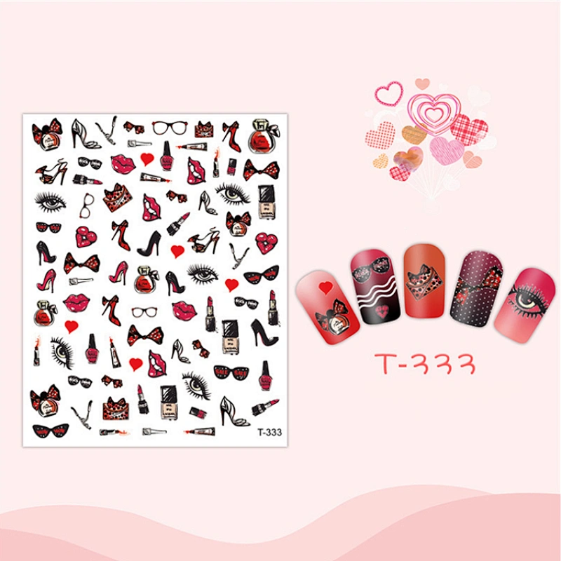 Valentine's Day Nail Stickers