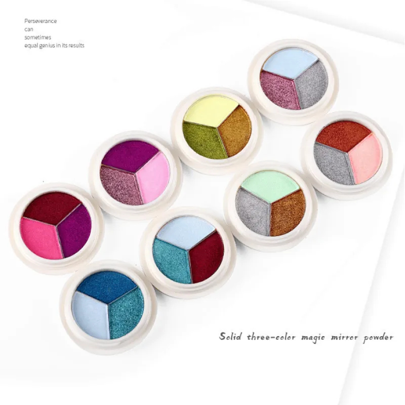 Three Color Magic Mirror Powder