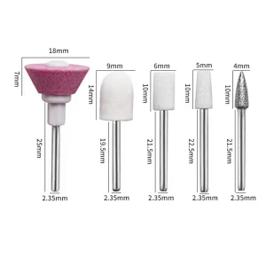 Nail Drill Bits Set（5PCS）