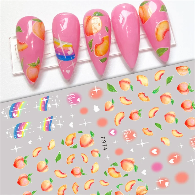 Summer Fruit Nail Stickers
