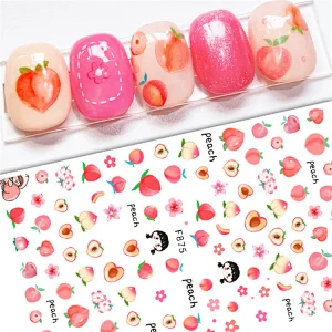 Summer Fruit Nail Stickers