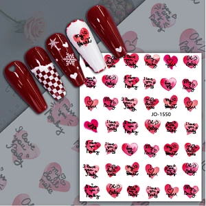 Valentine's Day Nail Stickers