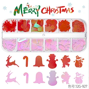 Christmas Nail Art Sequins (927-945）