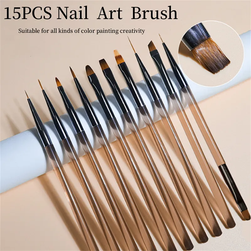 15/9 PCS Painting Kit Nail Art Brushes
