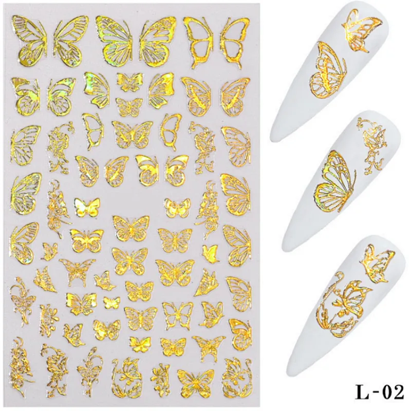 Butterfly  Nail Stickers