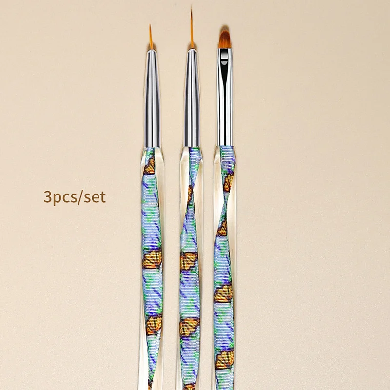 Ribbon Nail Art Brush Set