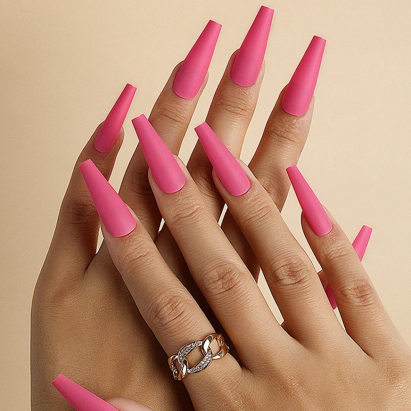 24 Pcs Set False Nail Tips