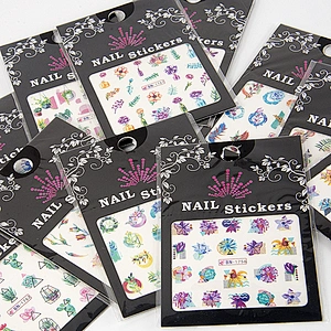 Flower Water Transfer Nail Stickers