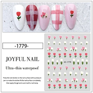 Tulip Floral & Plants Nail Stickers