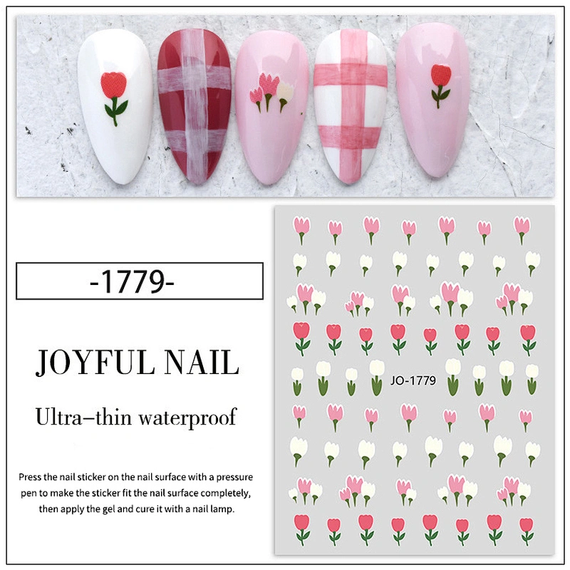 Tulip Floral & Plants Nail Stickers