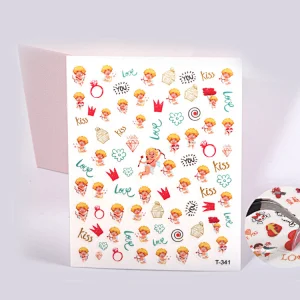 Valentine's Day Nail Stickers