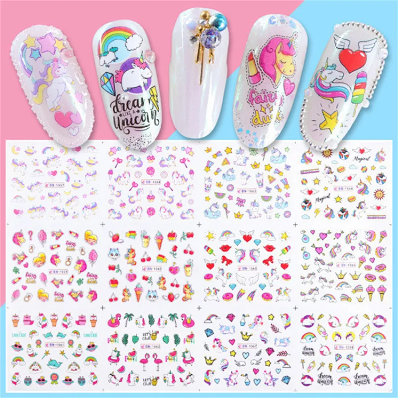 Waterproof Valentine's Day Nail Stickers