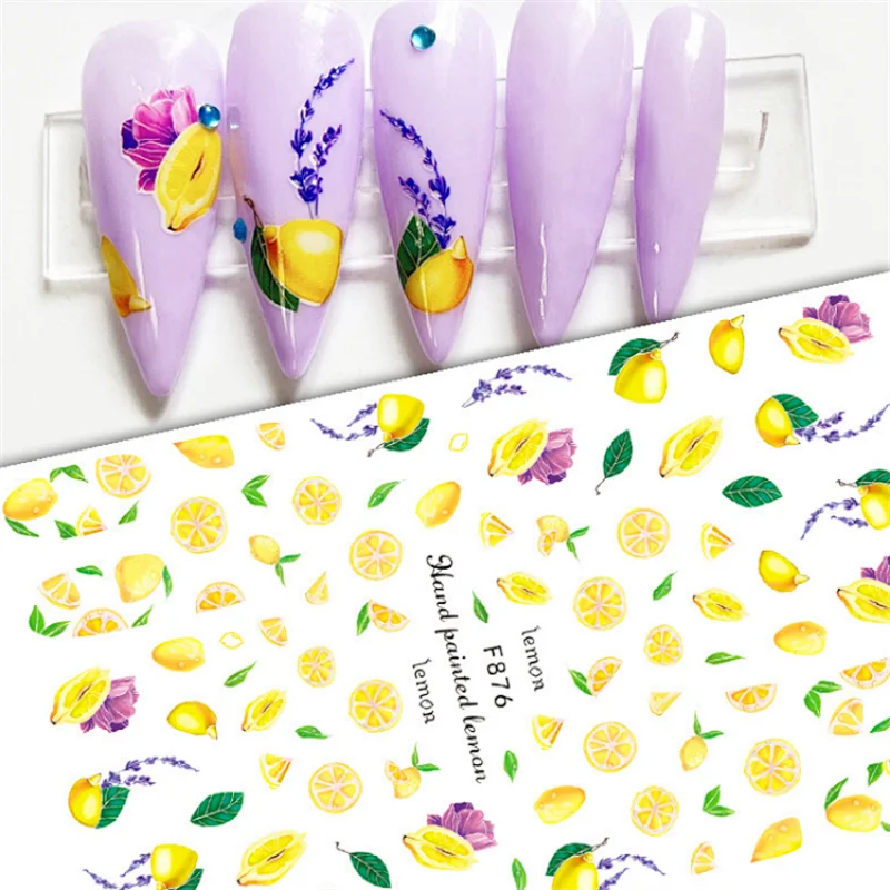 Summer Fruit Nail Stickers