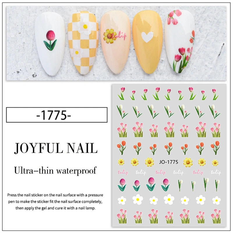 Tulip Floral & Plants Nail Stickers