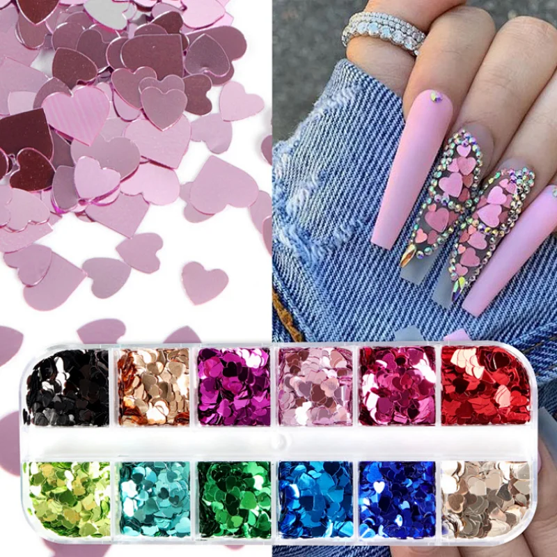 Valentine's Day Nail Sequins