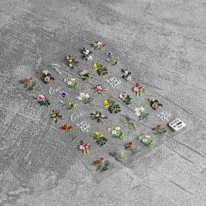 Spring Flower Nail Sticker