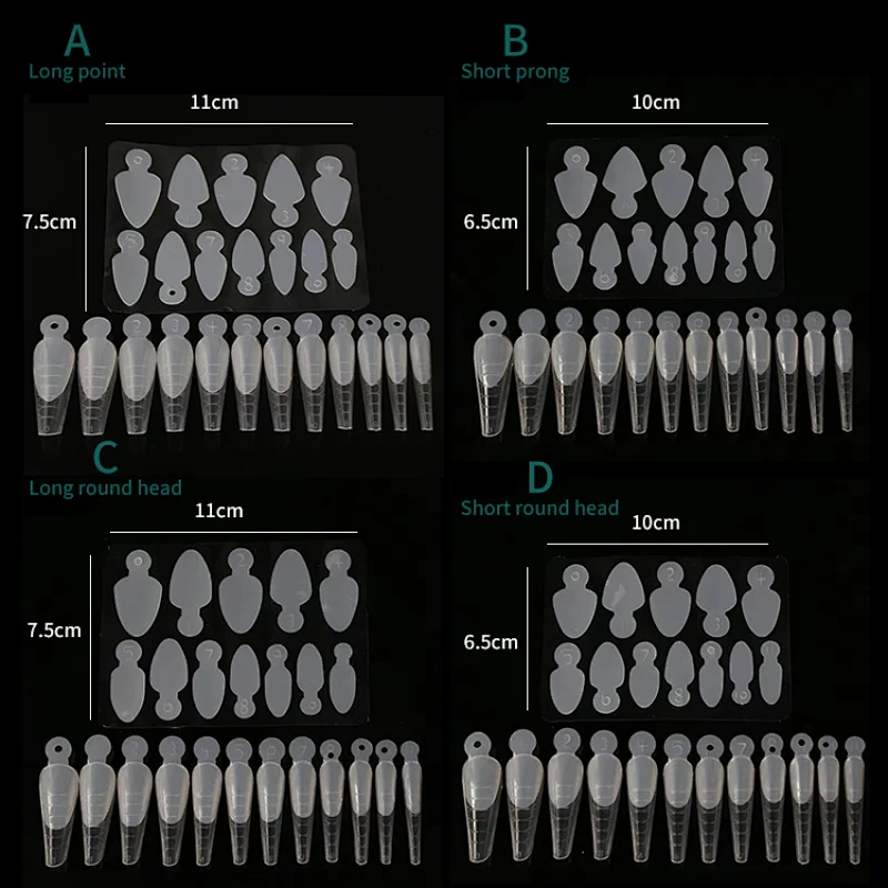 Silicone French Tips Guides