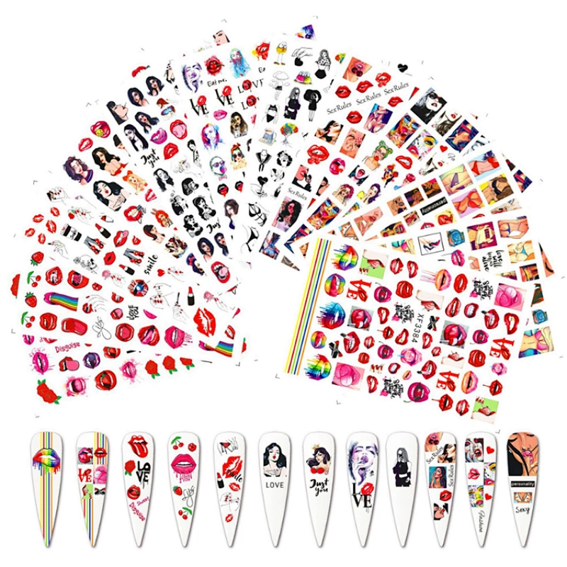 Valentine's Day Nail Stickers