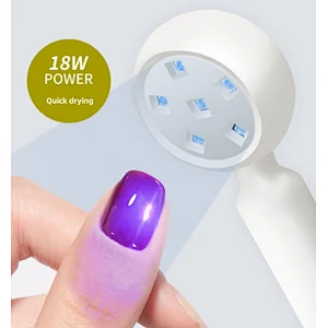 18W Wireless Nail LED Lamp