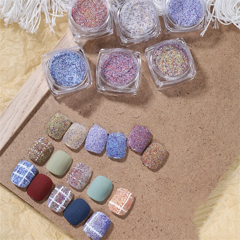 6 Color Woolen Powder