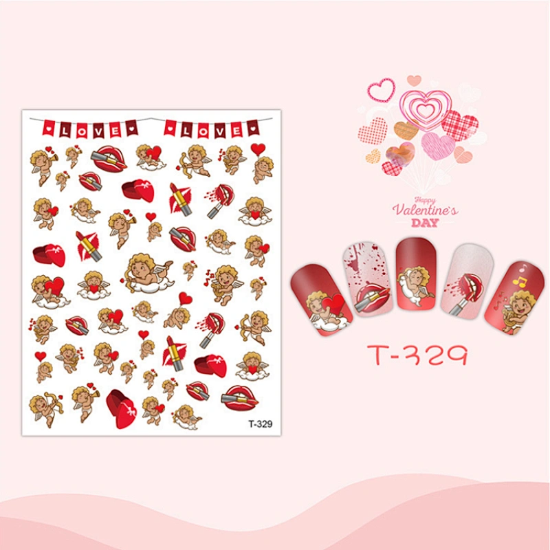 Valentine's Day Nail Stickers