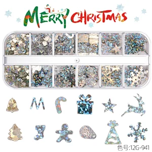 Christmas Nail Art Sequins (927-945）